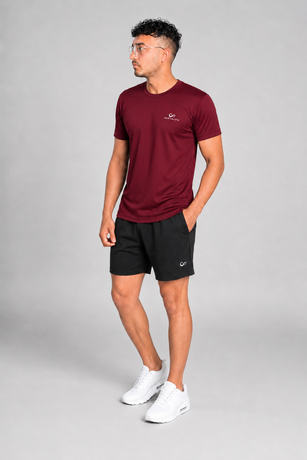 Performance Training T-Shirt - Burgundy