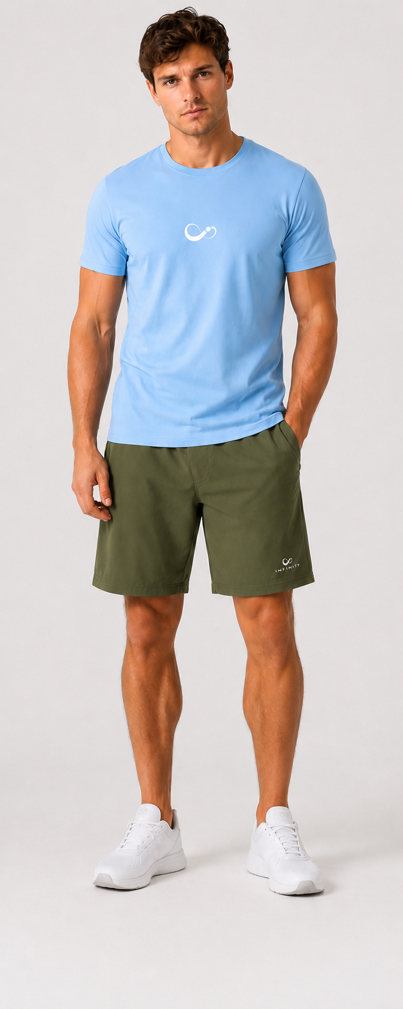 Lightweight Training Shorts - Olive